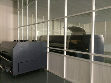 Κίνα Οι αυτόματες βιομηχανικές ψηφιακές μηχανές εκτύπωσης για το ύφασμα Kyocera διευθύνουν 1800 χιλ. εργοστάσιο