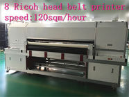Ψηφιακή εκτύπωση εκτυπωτών μελανιού χρωστικών ουσιών ζωνών σε επικεφαλής 1500 κιλά Ricoh κλωστοϋφαντουργικών προϊόντων